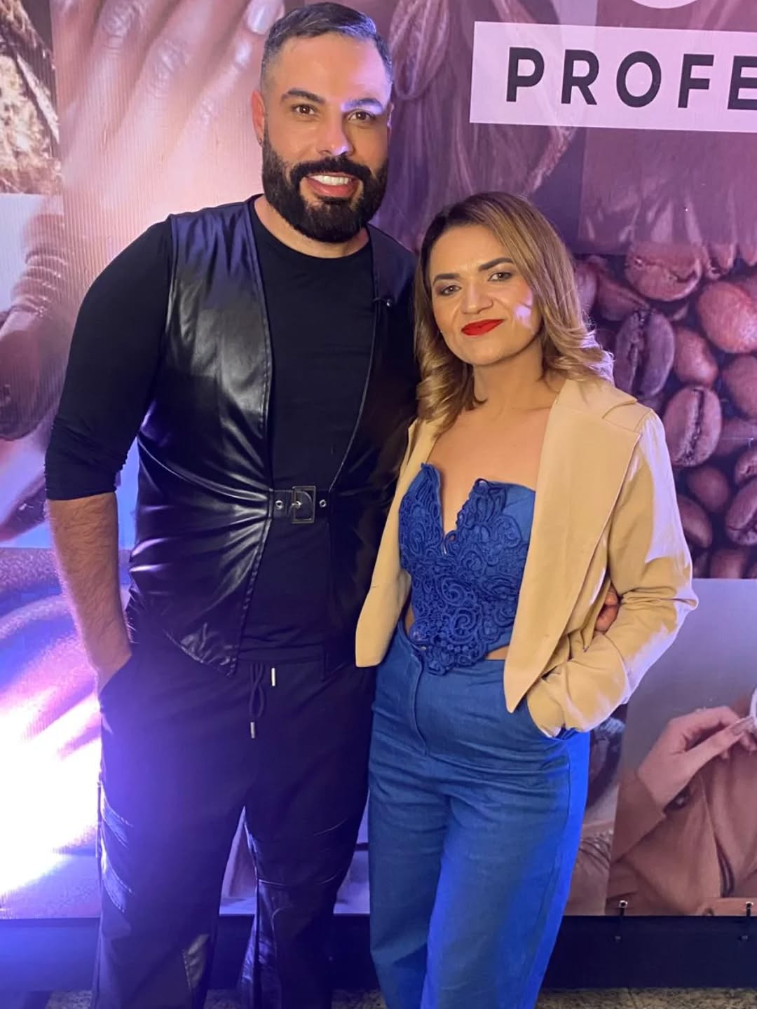 Silvânia com Bruno DViana